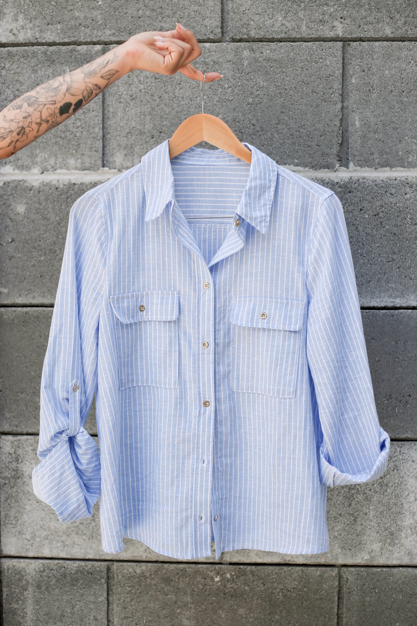 Camisa Ocean Stripes