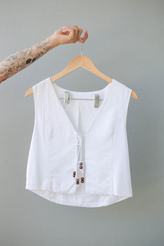 Easy Vest Verde Blanco